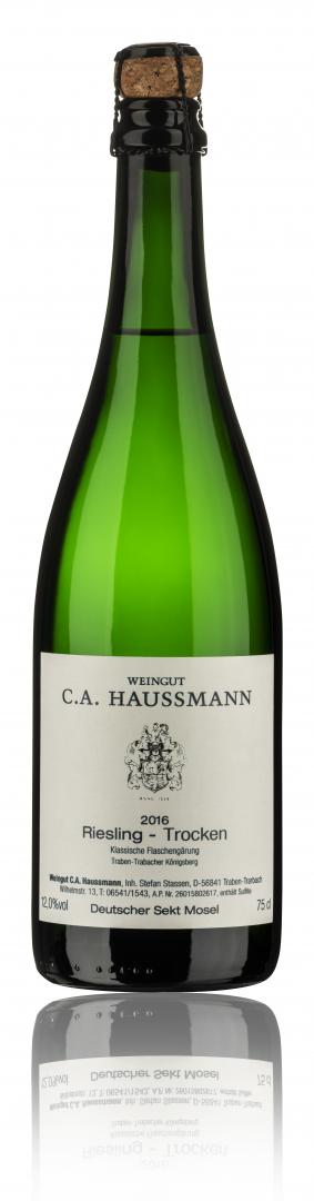 Riesling Sekt Trocken, Weingut C.A. Haussmann, Traben-Trarbach