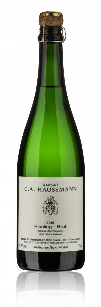 Riesling Sekt Brut, Weingut C.A. Haussmann, Traben-Trarbach