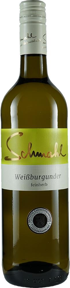 2021er Rheinhessen Weissburgunder Qualitätswein feinherb 0,75l, Weingut Schmahl, Lonsheim