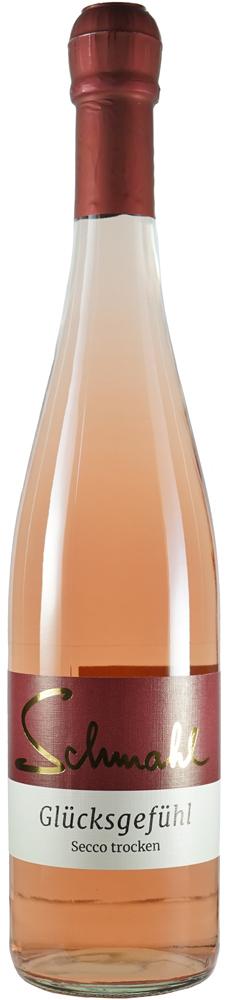 2021er Glücksgefühl Secco trocken Rheinhessen Rose´trocken 0,75lS, Weingut Schmahl, Lonsheim