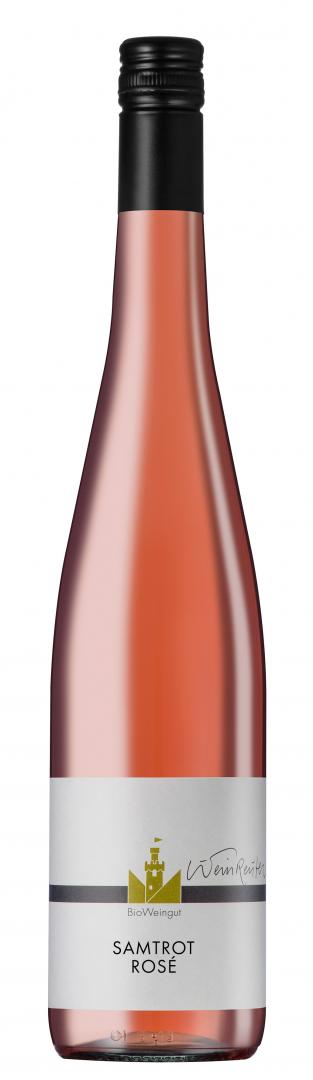 2021er Talheimer Schlossberg Samtrot rosé feinherb, BioWeingut Weinreuter, Leingarten
