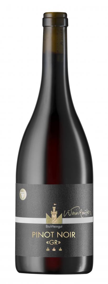 2018er Leingarten Grafenberg Pinot Noir GR trocken im Barrique gereift, BioWeingut Weinreuter, Leingarten