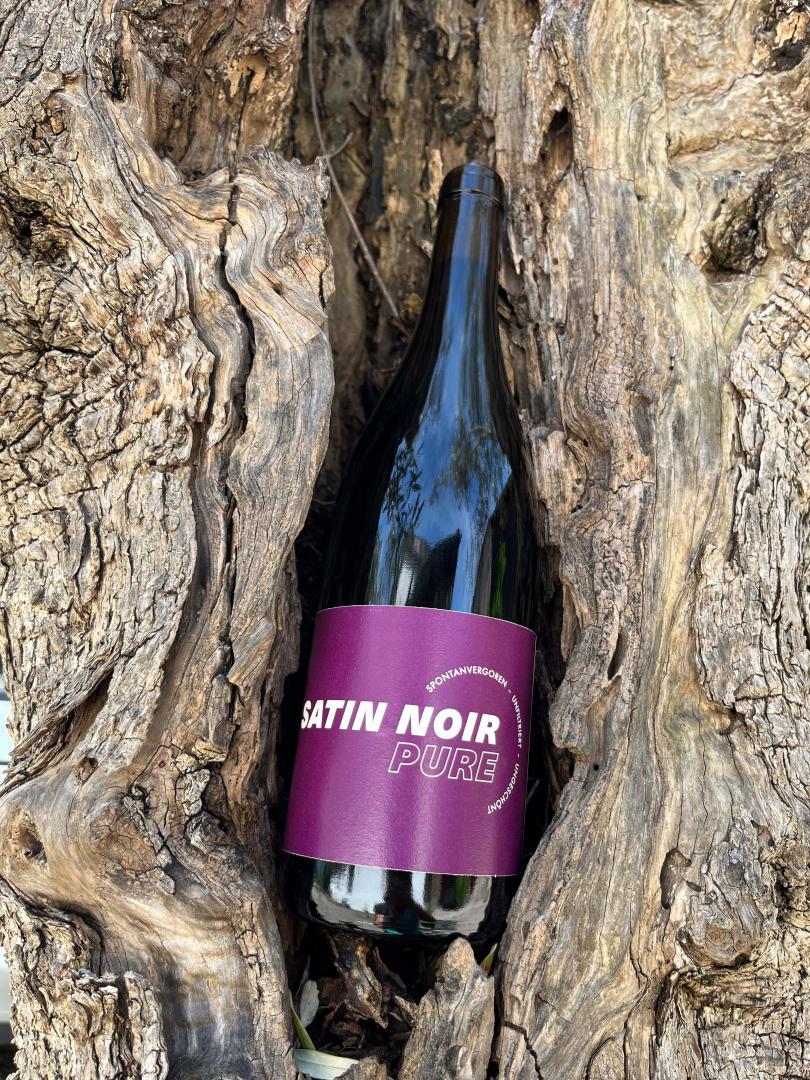 2020er Satin Noir pure trocken im Barrique ausgebaut, BioWeingut Weinreuter, Leingarten