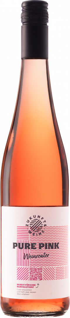 2022er Zukunftswein Pure pink feinherb, BioWeingut Weinreuter, Leingarten