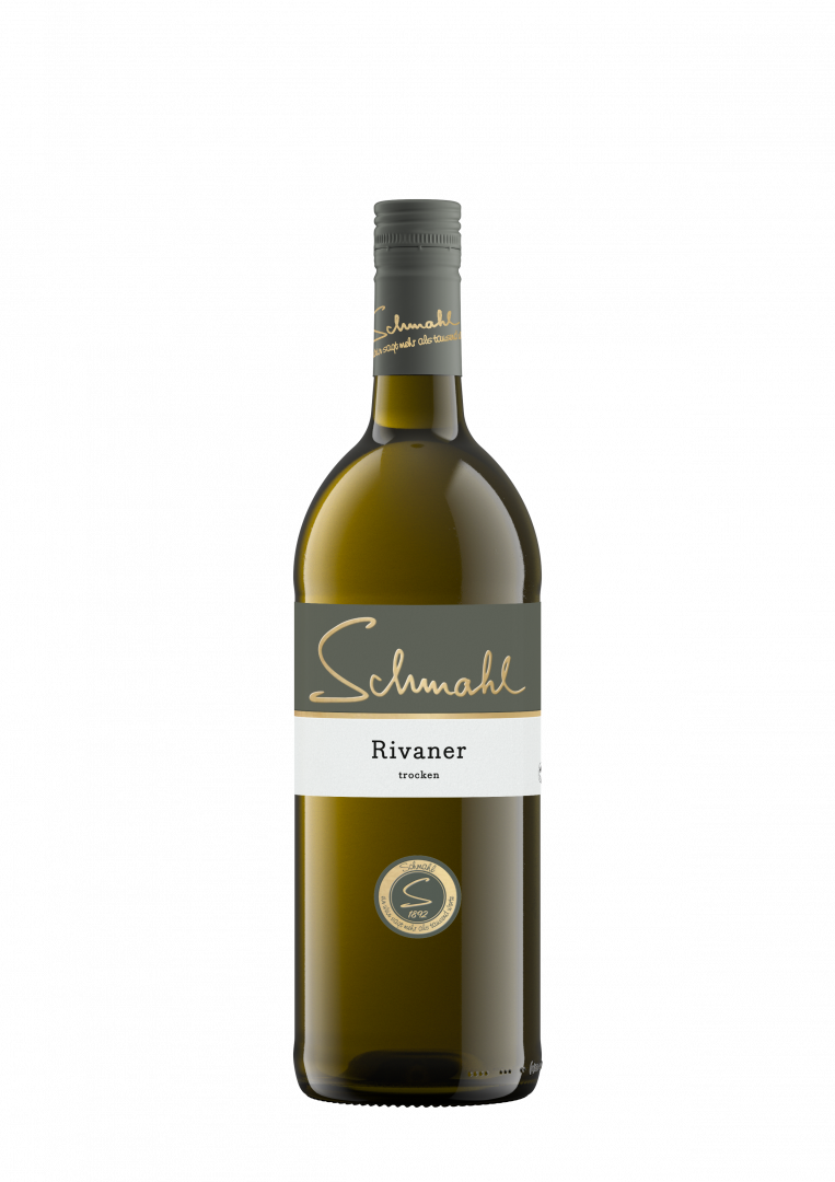 2024er Rheinhessen Rivaner Qualitätswein trocken 1,0l, Weingut Schmahl, Lonsheim
