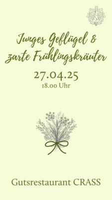 Großansicht Junges Geflügel & zarte Frühlingskräuter